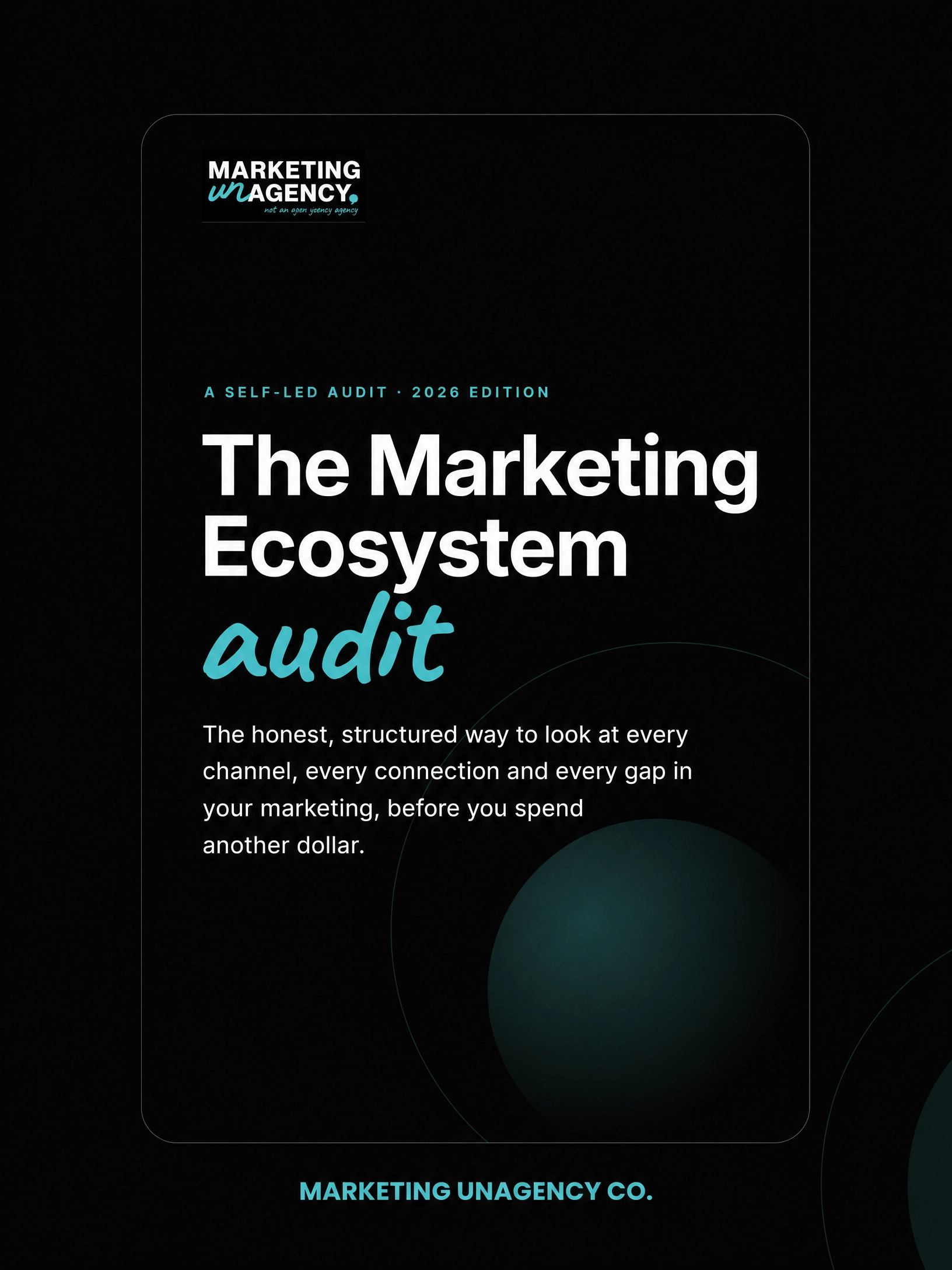 Marketing Ecosystem Audit